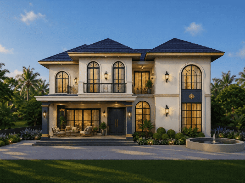 best residential house building kottayam